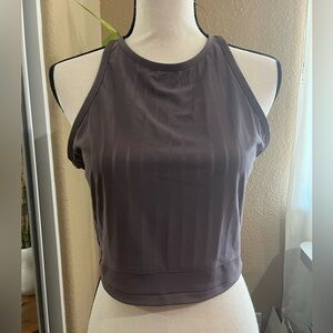 REEBOK CROPPED WORKOUT TANK TOP